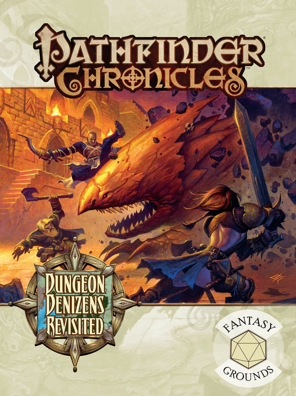 Fantasy Grounds - Pathfinder RPG - Chronicles: Dungeon Denizens Revisited [Steam Gift]