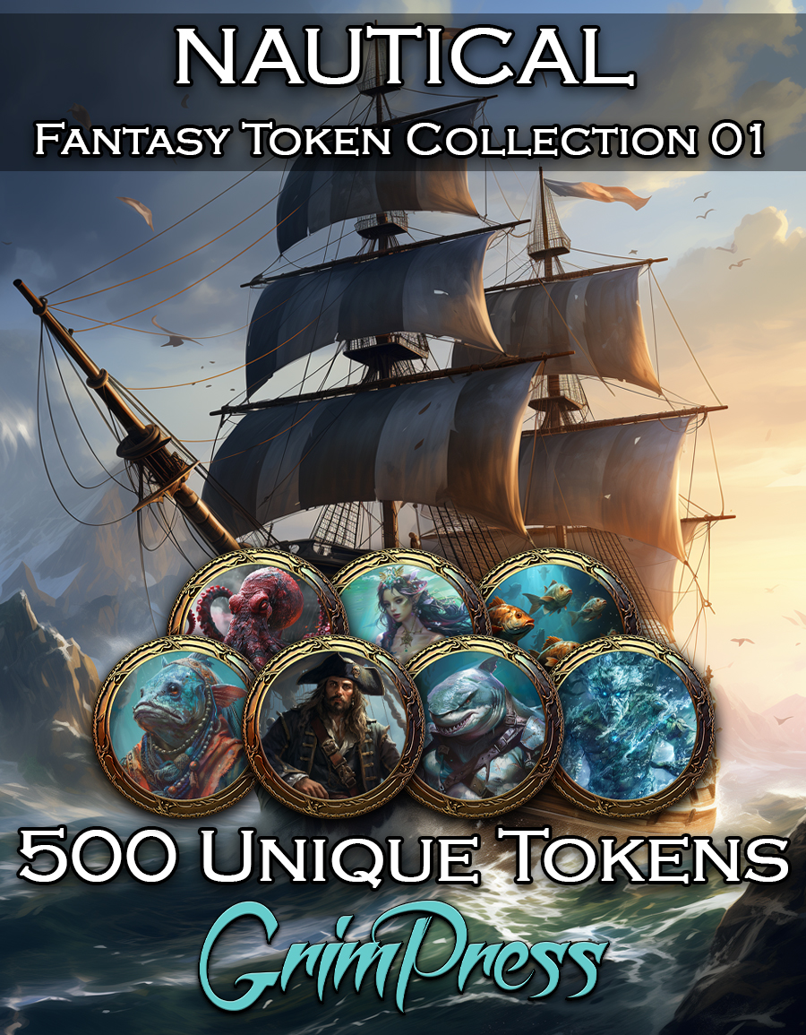 Fantasy Grounds - Fantasy Token Collection - Nautical 01 [Steam Gift]
